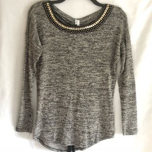 Gray and black longsleeve